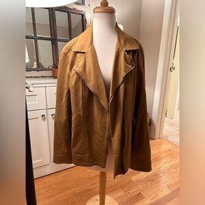 Old Navy Asymmetrical Jacket (Tan)